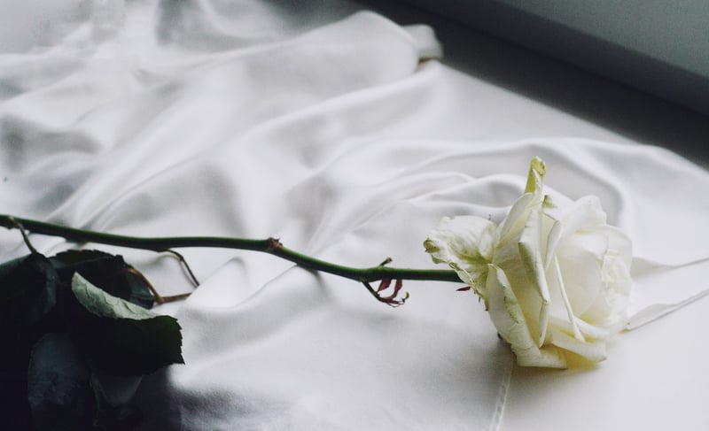 Vintage Wedding Flower Rose